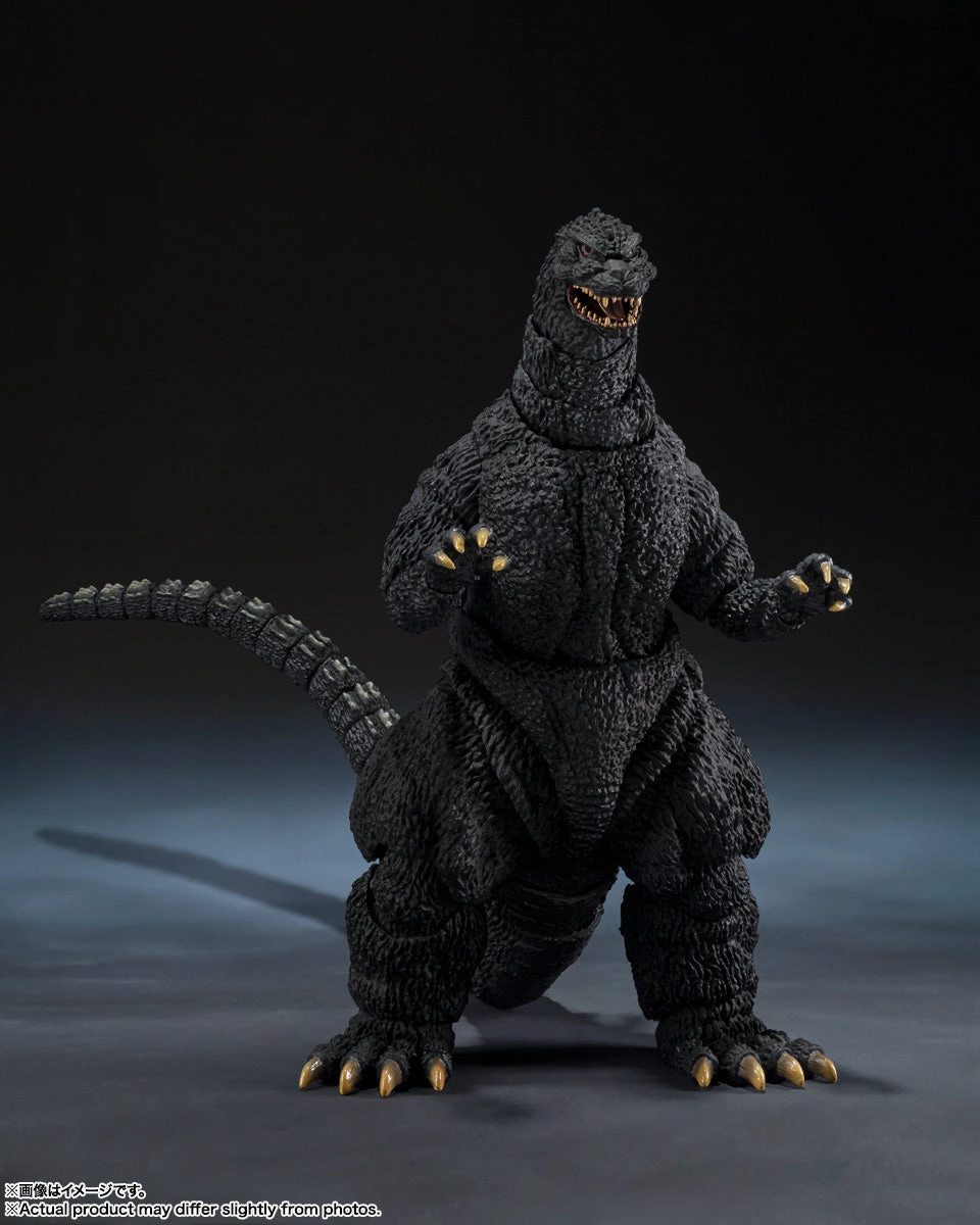 S.H. MonsterArts Godzilla vs. Biollante (1989) Godzilla -Movie Graphic Plus- Action Figure Personalized Exhibit