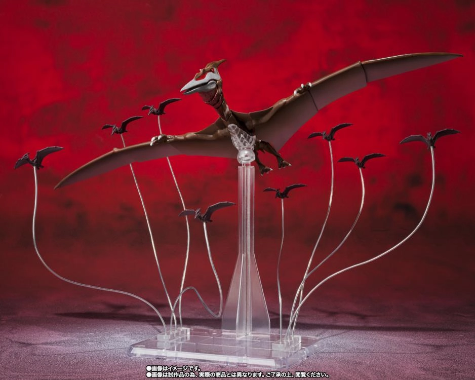 S.H. Monsterarts Godzilla Singular Point Rodan 2021 The Second Form Action Figure Cyborg Design