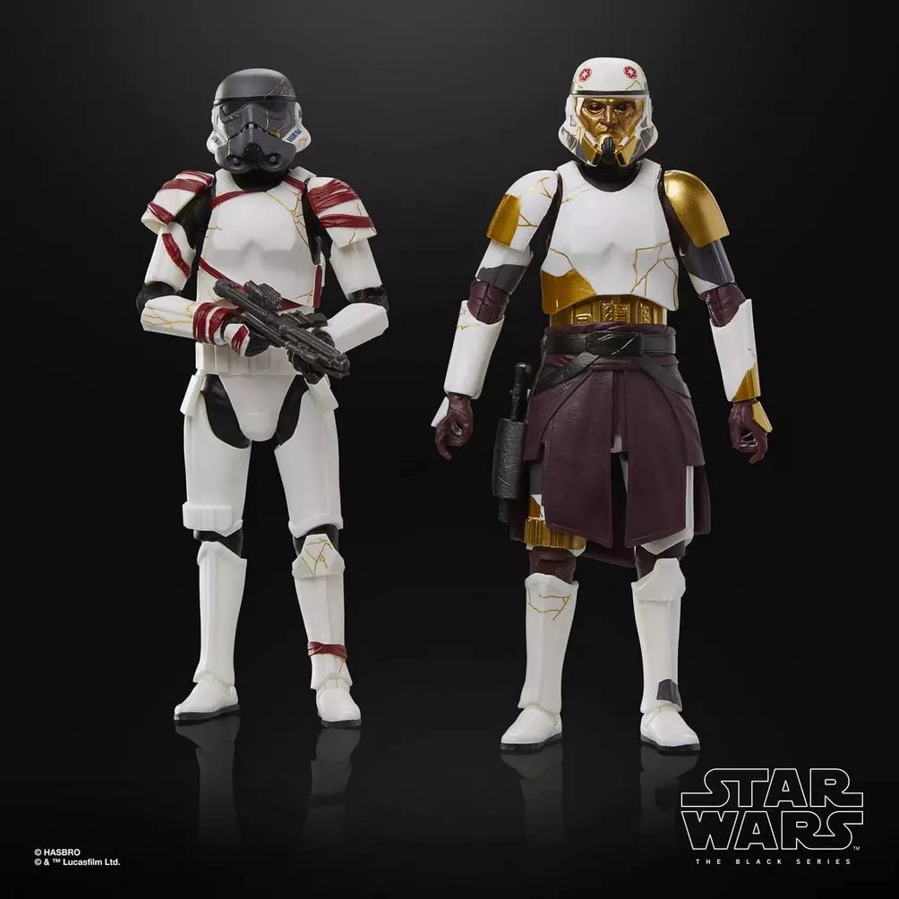 VR Experience Hasbro Star Wars Black Series Ahsoka Captain Enoch and Night Trooper Action Figure