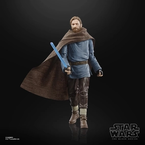 Hasbro Star Wars Black Series Obi-Wan Kenobi #06 Ben Kenobi (Tibidon Station) 6 Inch Action Figure Jungle Beast Modern Art