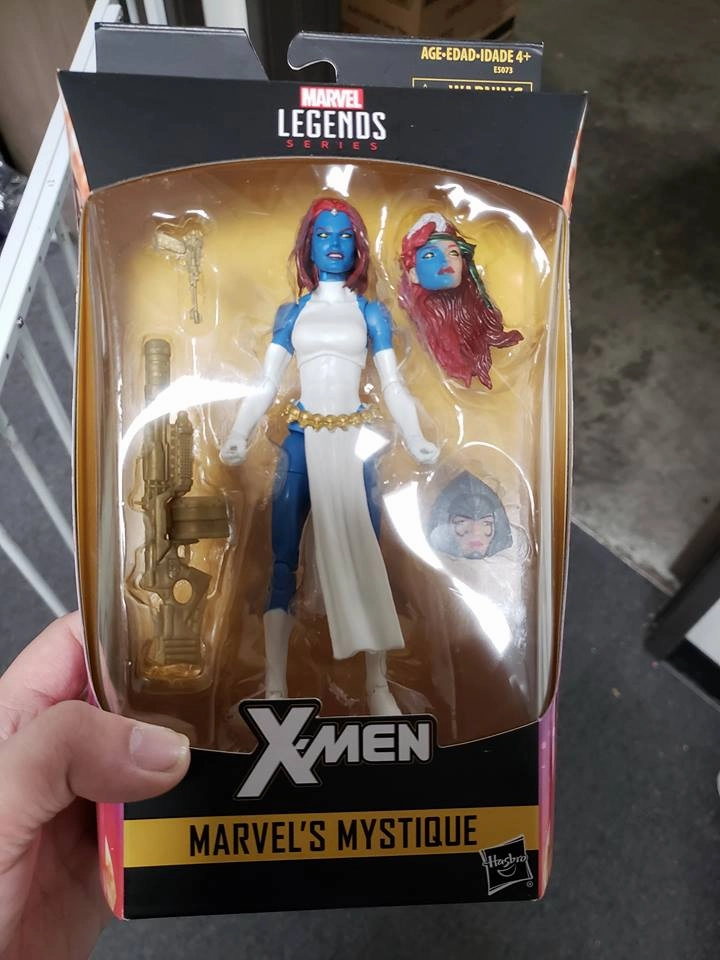 Marvel Legends Marvel's Mystique 2019 Walgreen Exclusive Action Figure Rococo Sculpture Artistic expression