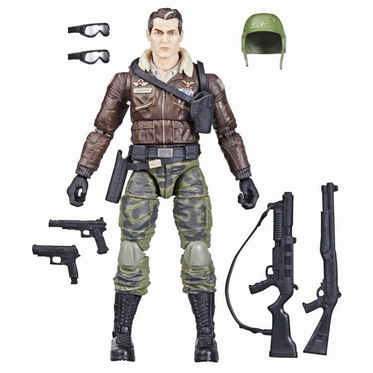 Hasbro G.I. Joe Classified Series #103 General Clayton "Hawk" Abernathy Action Figure Small Space