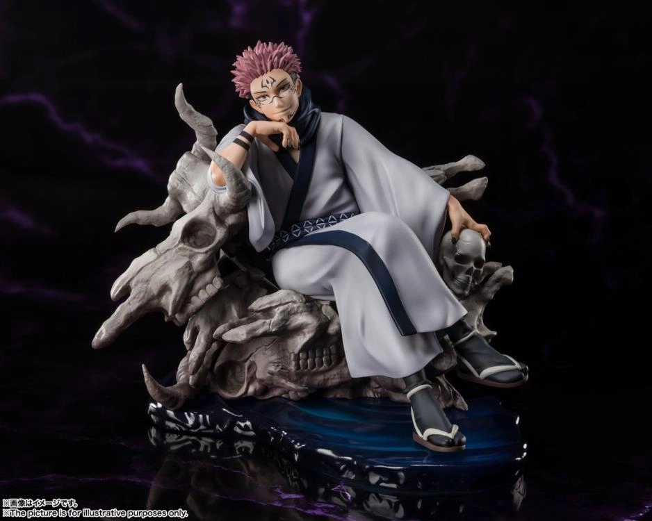 Museum Exhibit Future Bright Bandai Figuarts Zero Jujutsu Kaisen Sukuna Figure Statue