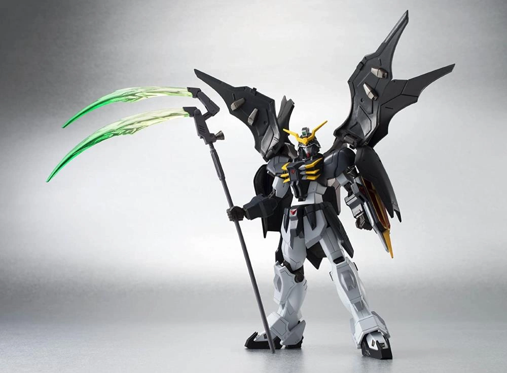 Premium Unit Bandai Metal Robot Spirits Gundam Wing XXXG-01D2 Deathscythe Hell Action Figure