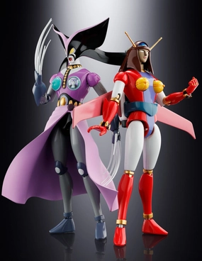 Bandai Soul of Chogokin GX-114 Janus and GX-12R Venus A Great Mazinger Action Figure Industrial Decor