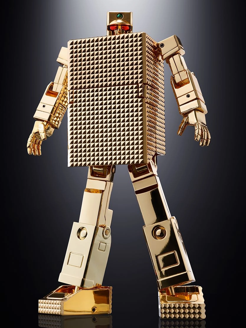 Bandai Soul of Chogokin GX-32SP Gold Lightan The Golden Warrior (50th Anniversary Ver.) Action Figure Gothic style