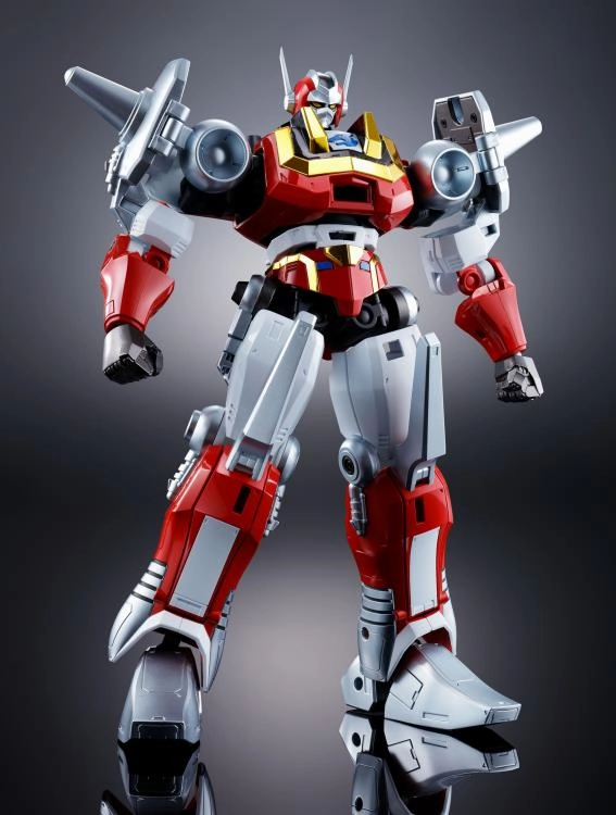 Bandai Soul of Chogokin GX-39R Baikanfu Machine Robo Action Figure Wood Carving