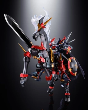 Bandai Soul of Chogokin GX-46R Dygenguar & Aussenseiter Super Robot Wars OG: Original Generations Action Figure Metallic Finish