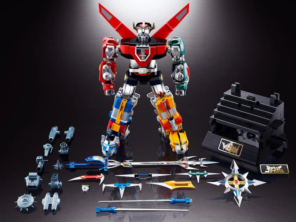 Miniature Item Series Set Bandai Soul of Chogokin GX-71SP GoLion / Voltron (50th Anniversary Ver.) Action Figure