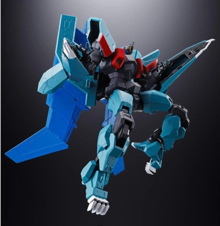 Bandai Soul of Chogokin GX-94 Super Animal God Dancouga Black Wing Action Figure Interactive Exhibit