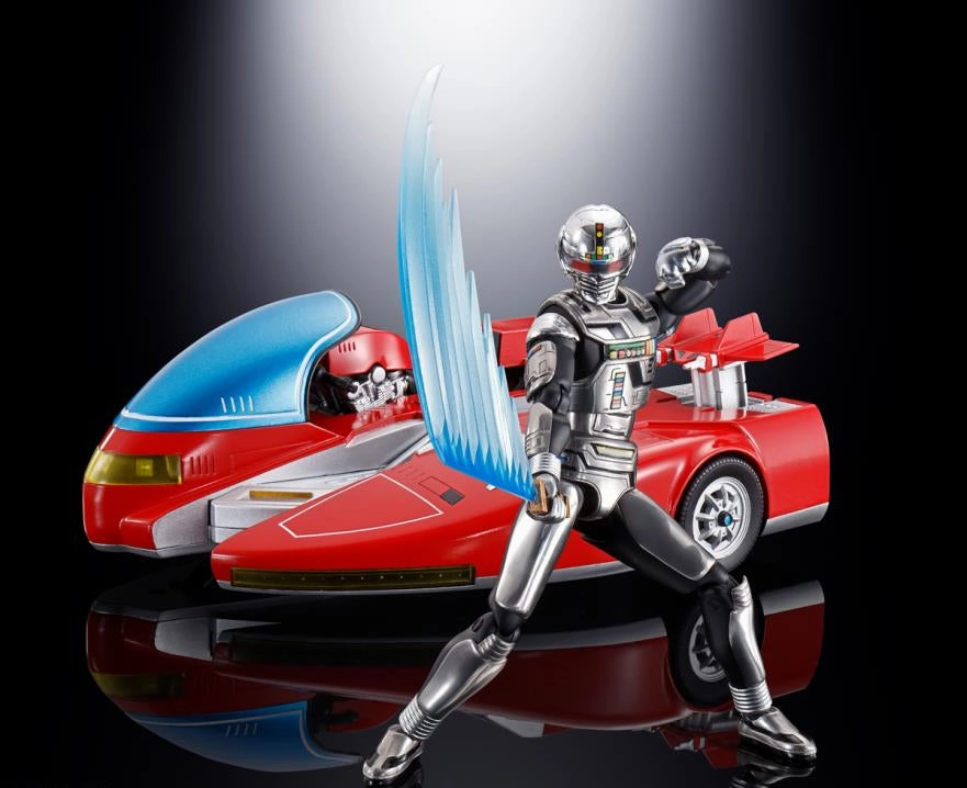 Full Set Bandai Soul of Chogokin Space Sheriff Gavan & Saibarian Action Figure