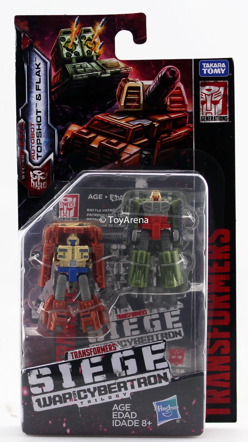 Viking Statue Articulated Joint Transformers Generations War For Cybertron: Siege Micromasters Topshot & Flak Action Figure WFC-S6