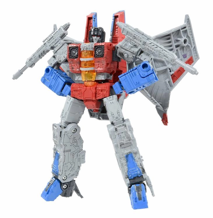 Samurai Figure Transformers Generations War for Cybertron Trilogy Voyager Starscream (Premium Finish) Action Figure PF WFC-04 / GE-04