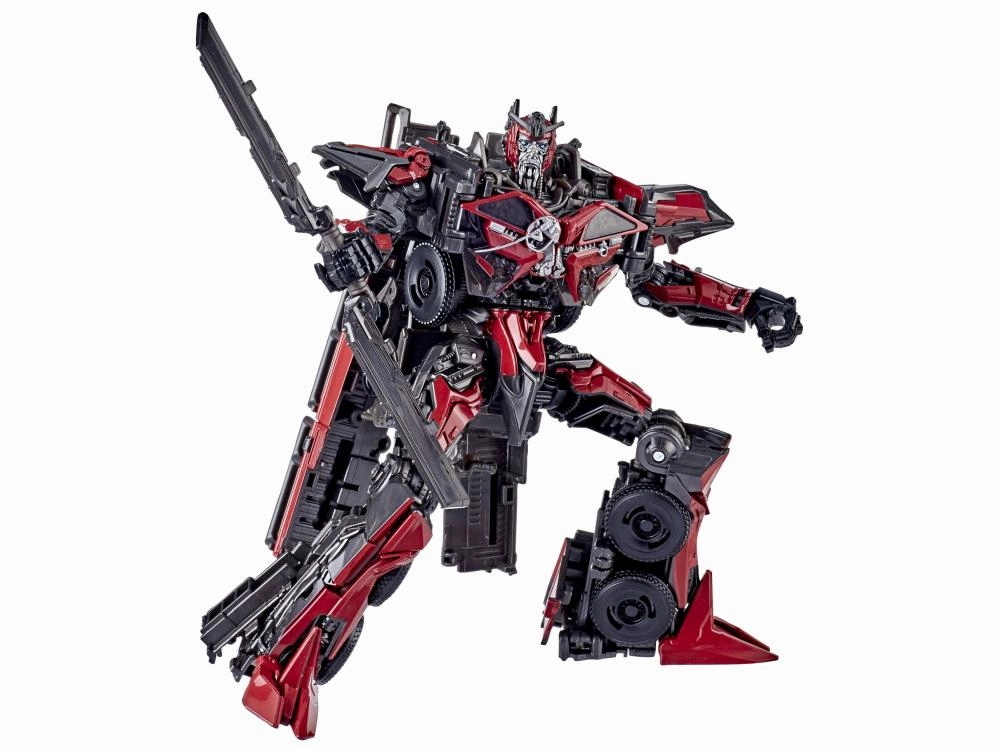 Transformers Generations Studio Series #61 Voyager Sentinel Prime Action Figure Jungle Beast Chibi Statue