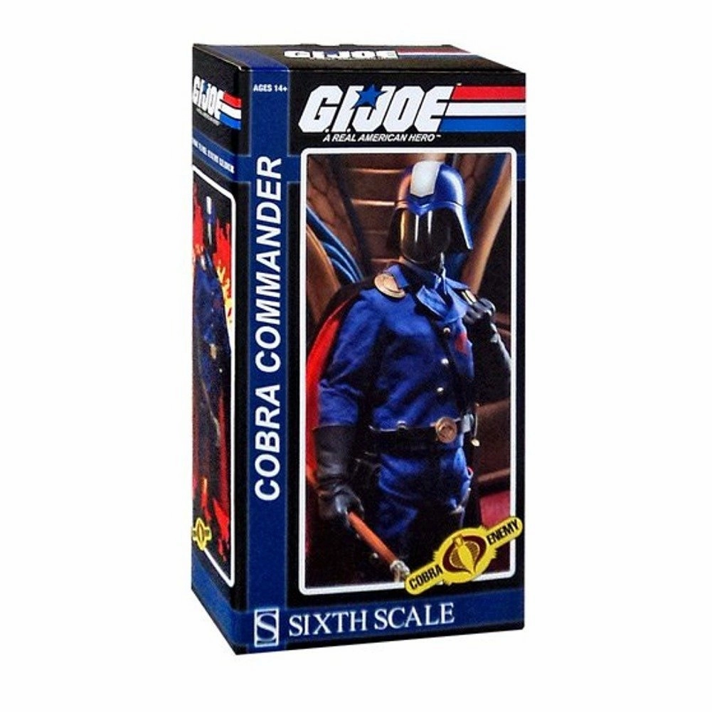 Sideshow Collectibles 1/6 G.I. Joe Cobra Commander 1/6 Sixth Scale 12" Figure Series Collection