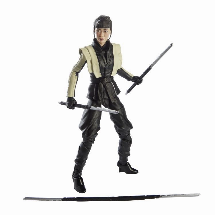 Hasbro G.I. Joe Classified Series #18 Snake Eyes: GI Joe Origins Movie Akiko Action Figure PVC Figure Graffiti Figure