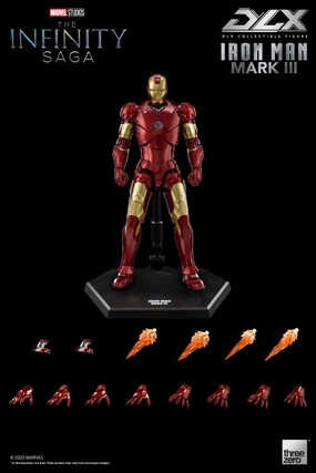Game Adaptation ThreeZero 1/12 Avengers: Infinity Saga Iron Man Mark III 3 DLX Scale Figure