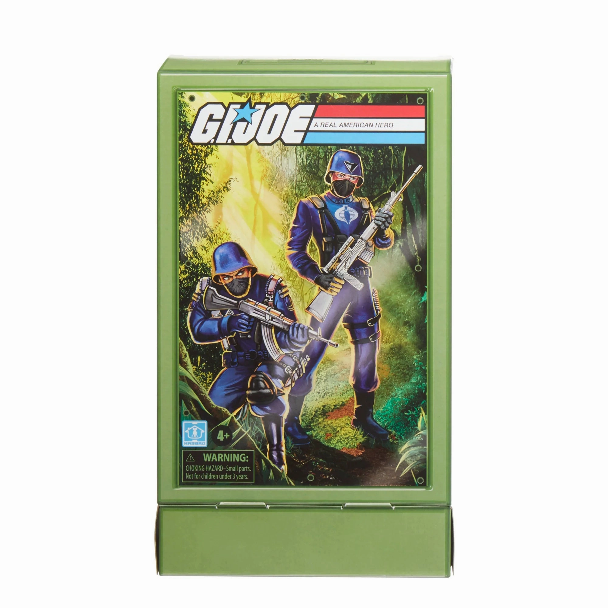 Spring Gift Hasbro Retro G.I. Joe Cobra Officer and Cobra Trooper 2 Pack Collection Action Figure