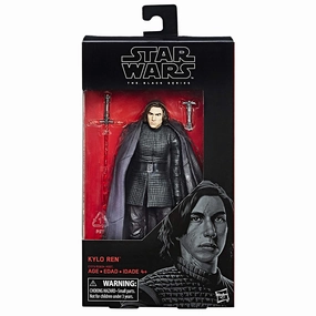 Ocean Creature Hasbro Star Wars Black Series Force Awakens #45 Kylo Ren (Last Jedi) 6 Inch Action Figure