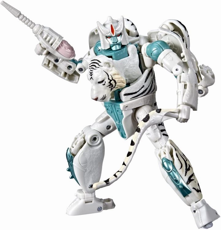 Transformers Generations War For Cybertron: Kingdom Voyager Tigatron Action Figure WFC-K35 Sky Animal Magical Creature