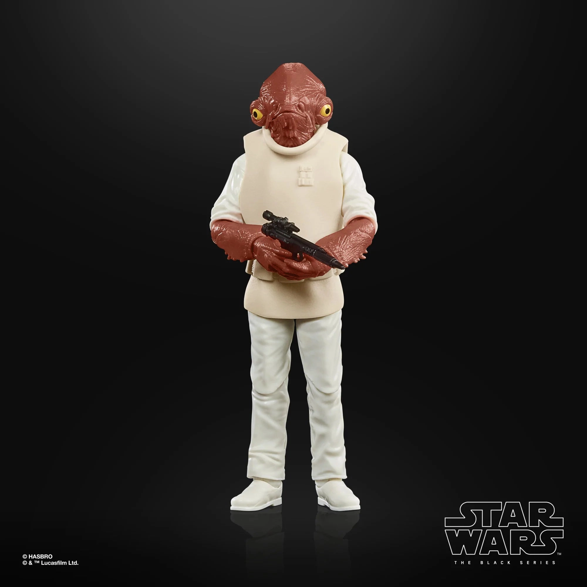 Display Hero Hasbro Star Wars Black Series 40th Anniversary Return of the Jedi Admiral Ackbar 6 Inch Action Figure