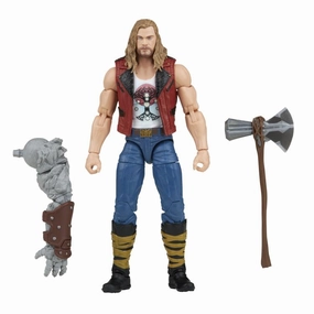 Collector's Album Marvel Legends Thor Love and Thunder Wave Ravager Thor (BAF Marvel's Korg) Action Figure