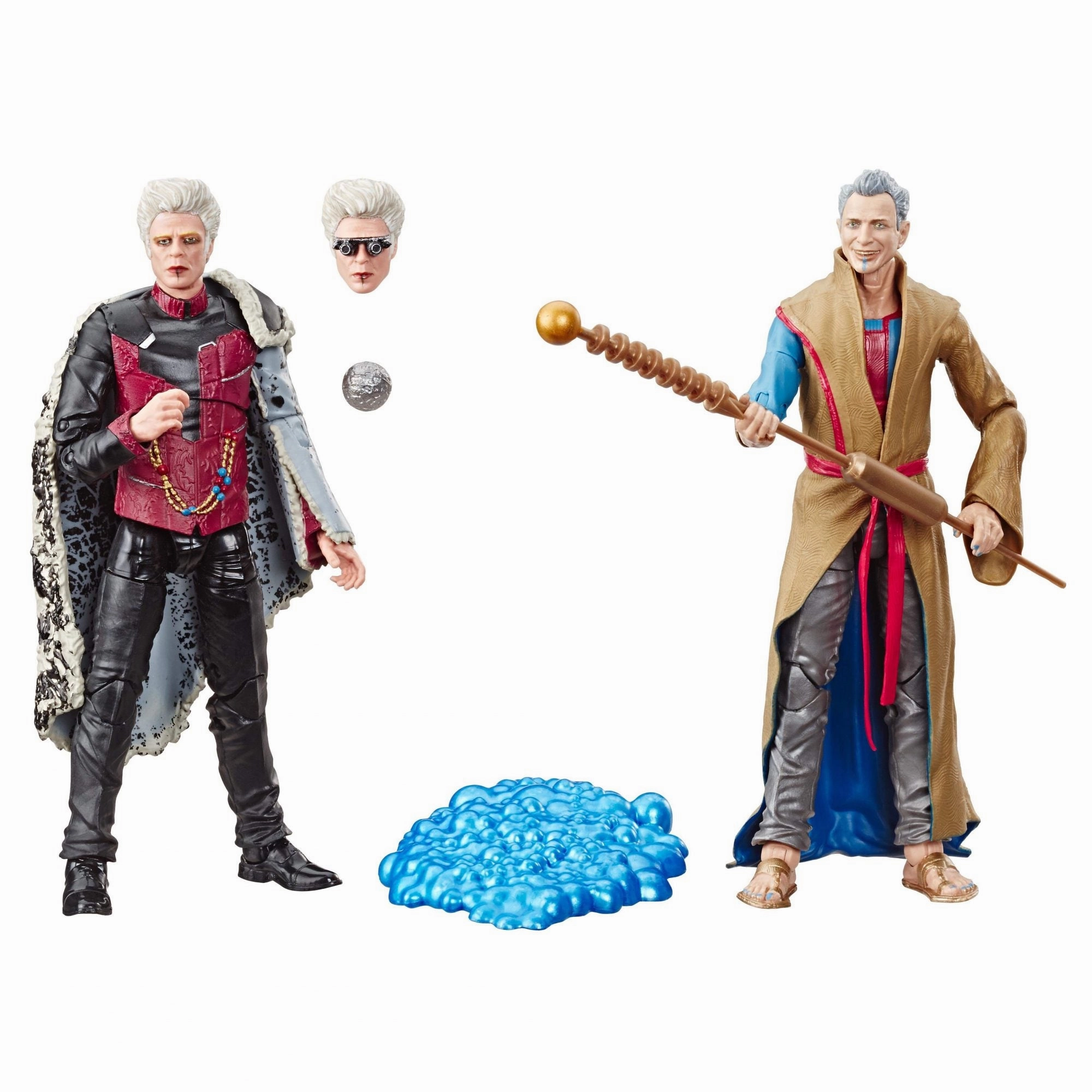 SDCC 2019 Hasbro Marvel Legends Series The Collector & Grandmaster 2-Pack Action Figure Exclusive Adult Collectible