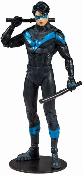 Display Statue Mid Century McFarlane Toys DC Multiverse (DC Rebirth) Nightwing Action Figure