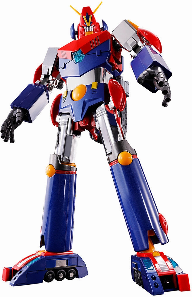 Movie Statue Sculpture Art Bandai Soul of Chogokin GX-50SP Combattler V (50th Anniversary Ver.) Action Figure