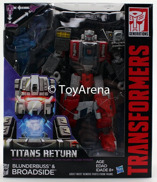 Collectors Hero Wholesale Price Transformers Generations Titans Return Voyager Class Blunderbuss and Broadside Figure