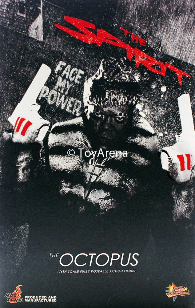 Hot Toys 1/6 MMS86 The Octopus The Spirit Sixth Scale Figure OPENED Paper Model