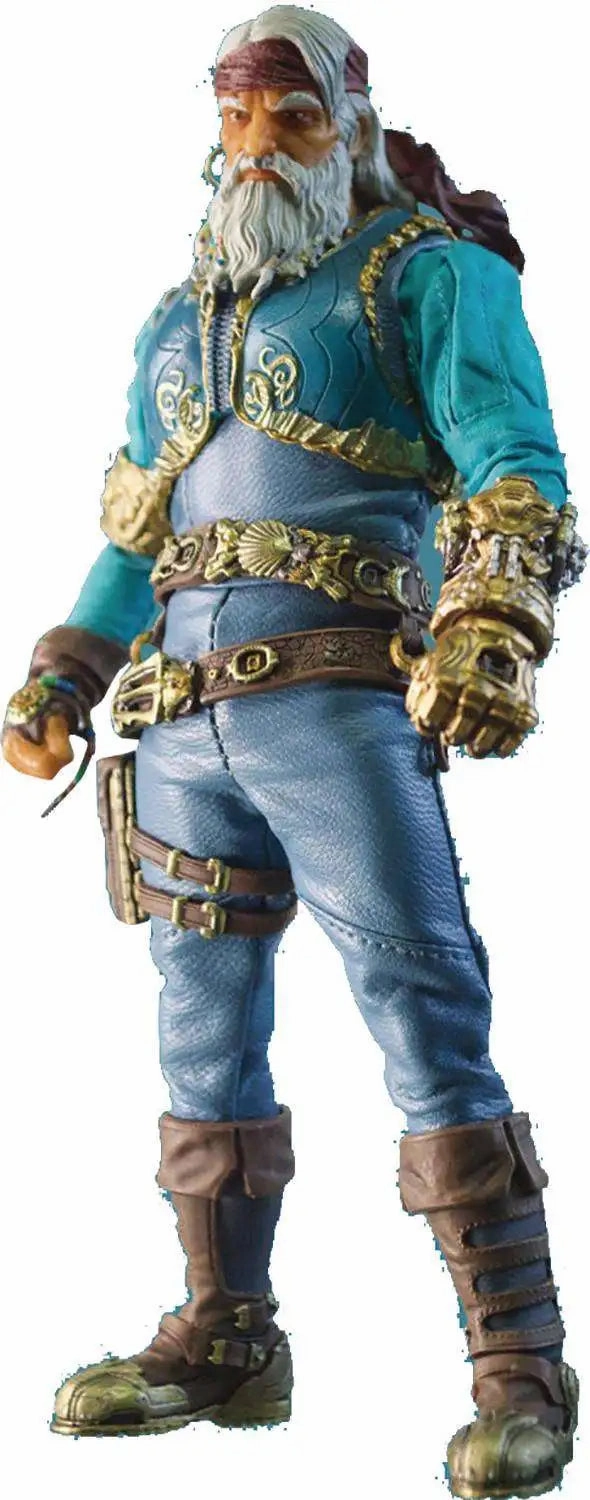 Mezco Toyz ONE:12 Rumble Society Captain Nemo & Nautilus Set Action Figure Exclusive Action Model Desktop Figure