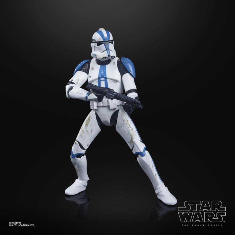 Exhibition Ready Animation Series Hasbro Star Wars Black Series Archive Collection 501st Clone Trooper (The Clone Wars) 6 Inch Action Figure