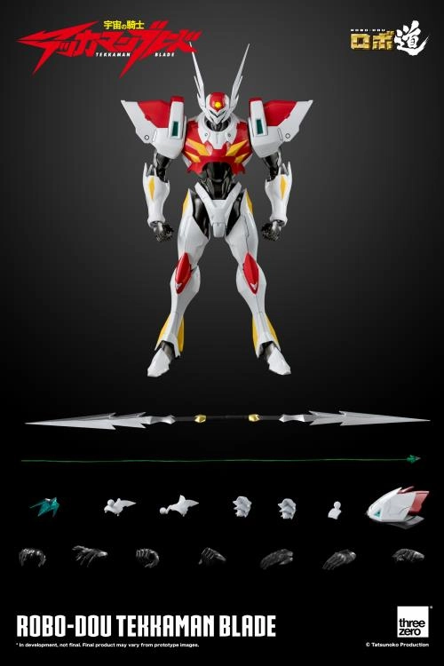 Science fiction Collectors Replica ThreeZero Tekkaman Blade ROBO-DOU Tekkaman Diecast Action Figure