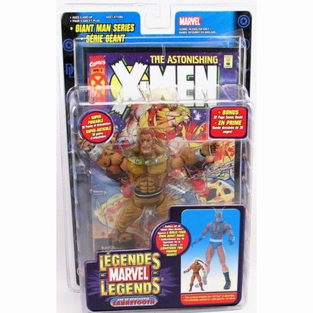 Fairytale Character Antihero Model Marvel Legends Giant Man Build A Figure Age of Apocalypse Sabertooth Action Figure