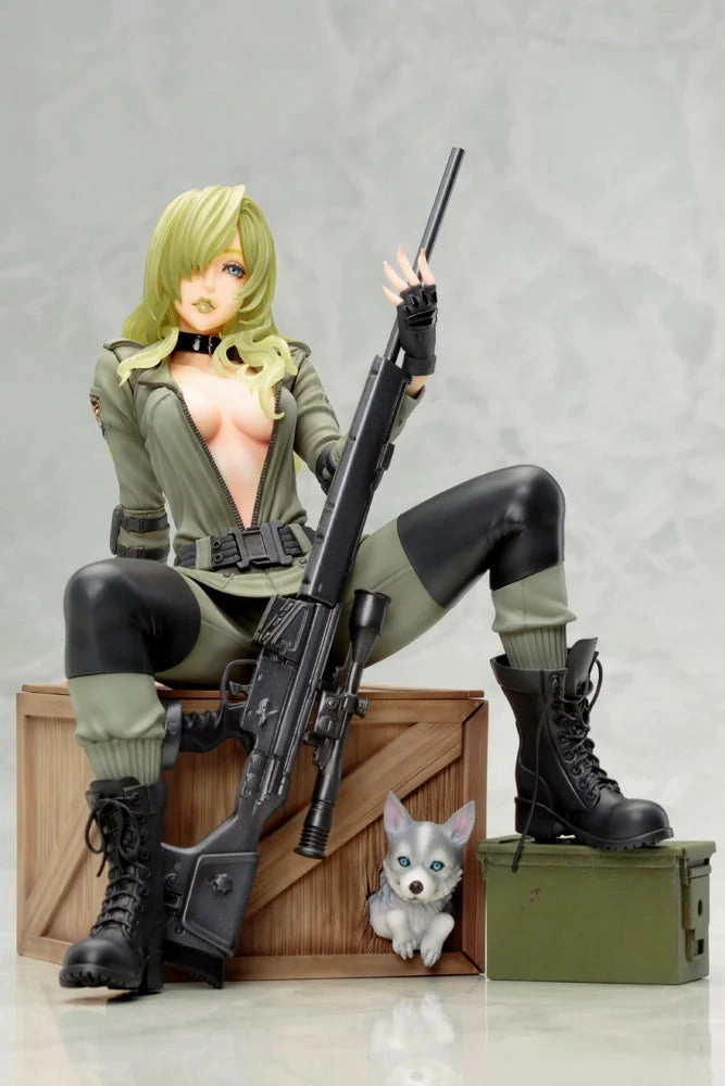 Designer Collectible Wildlife Model Kotobukiya Bishoujo Metal Gear Solid Sniper Wolf (2nd Reissue) Statue Figure SV379