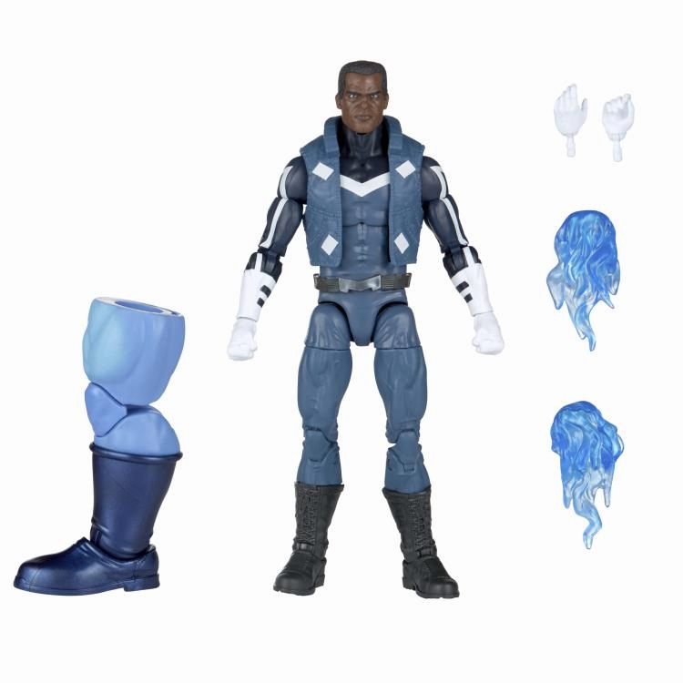 Patio Decor Marvel Legends Classic Iron Man Wave Blue Marvel (BAF Marvel's Controller) Action Figure