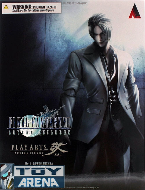 Final Fantasy VII: Advent Children Rufus Play Arts Kai Action Figure Game Creation Budding Musician