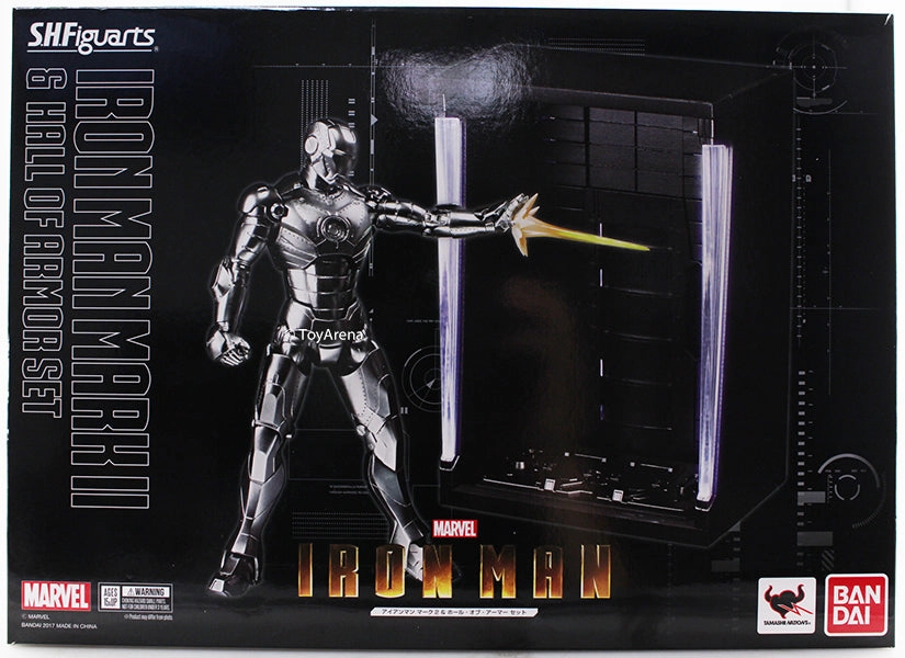 Faith Restore Help Extend S.H. Figuarts Marvel Iron Man Mark II (2) and Hall of Armor Set Iron Man