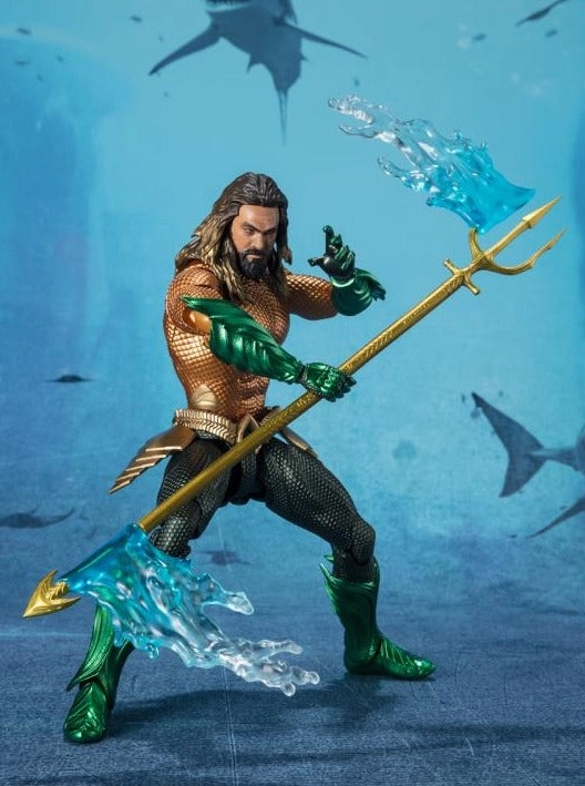 S.H. Figuarts Aquaman and the Lost Kingdom Aquaman Action Figure Swing Set