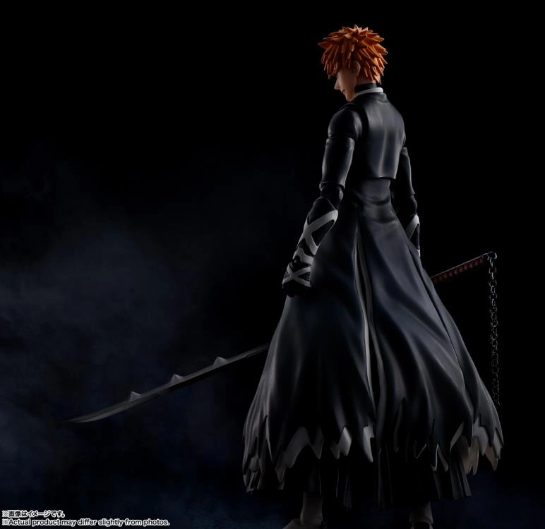 S.H. Figuarts Bleach: Thousand-Year Blood War Ichigo Kurosaki - Bankai Tensazangetsu Action Figure Problem Solve Sandbox Fun