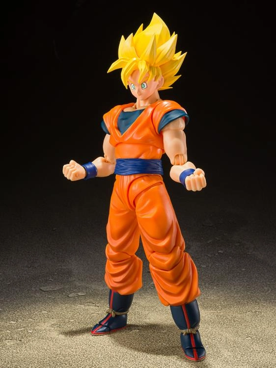 History Make Insight Acquire S.H. Figuarts Dragon Ball Z Super Saiyan Full Power Son Goku Action Figure