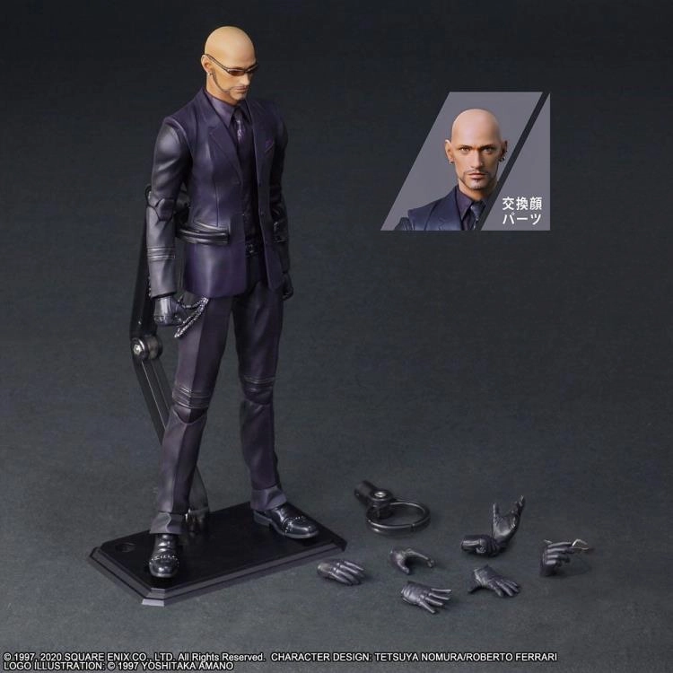 Classroom Use Final Fantasy VII Remake Rude Play Arts Kai Action Figure