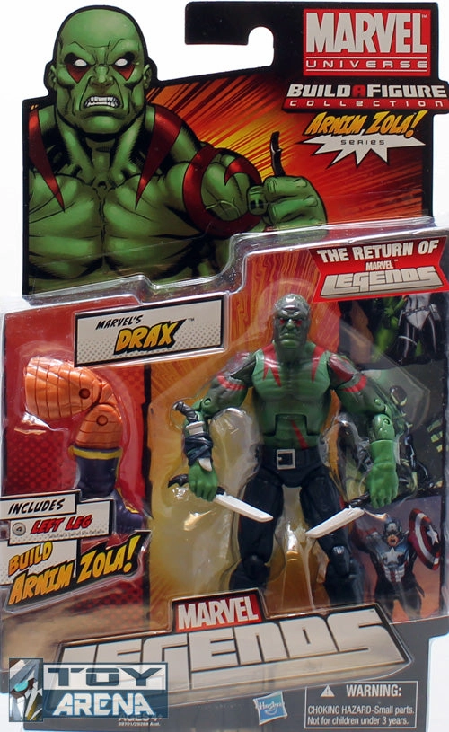 Blockchain Token Marvel Legends 2012 Wave 2 Arnim Zola Series Drax Action Figure