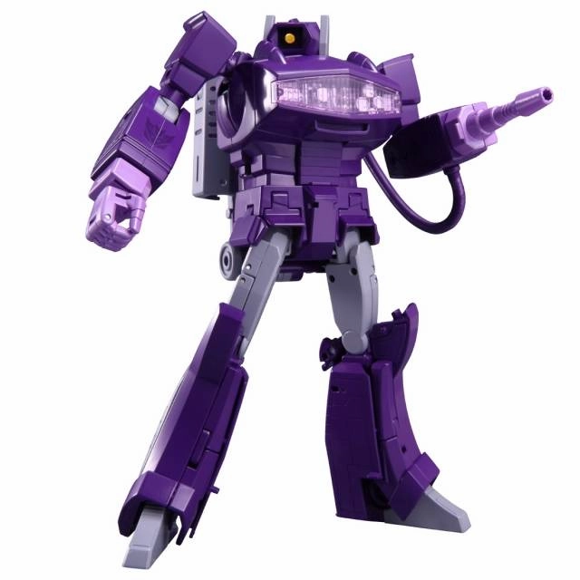 Transformers Masterpiece MP-29  Shockwave (Laserwave) Action Figure w/ Coin Pop Art Art Toy