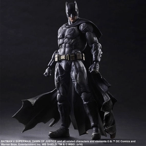 War Prevent DC Universe Batman V Superman Dawn of Justice Batman Variant Play Arts Kai Action Figure *Open Box*