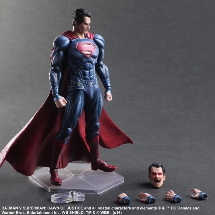 Dragon Hunt Entry Allow DC Universe Batman V Superman Dawn of Justice Superman Variant Play Arts Kai Action Figure