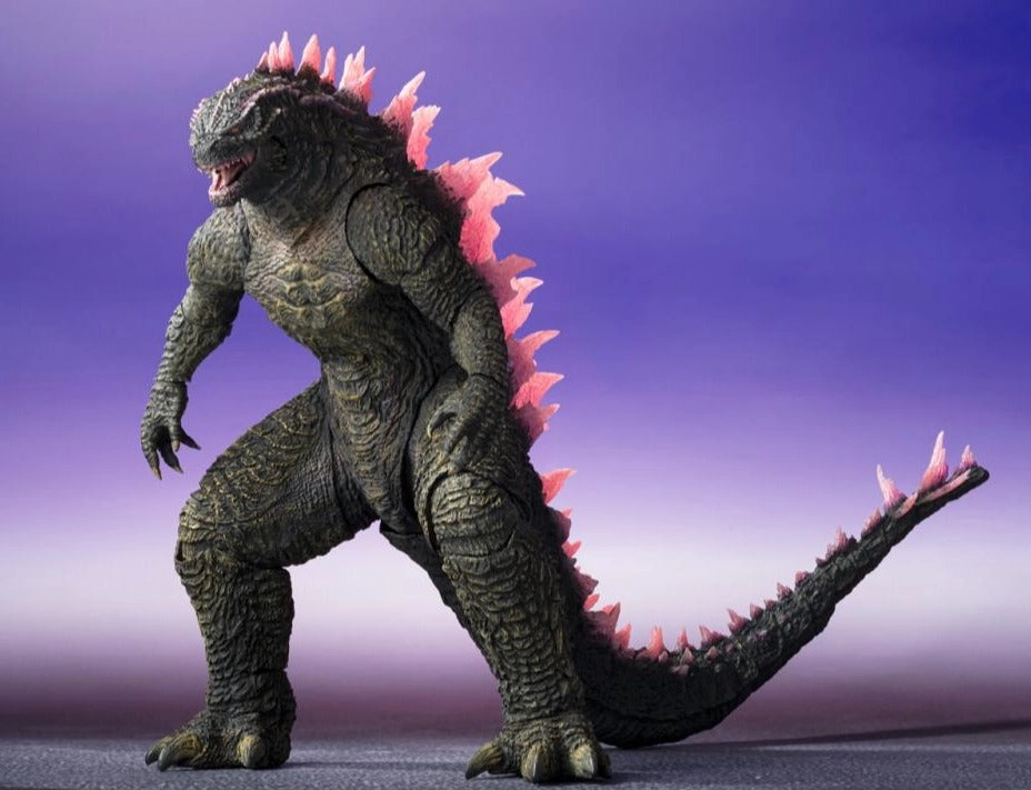 S.H. MonsterArts Godzilla x Kong: The New Empire 2024 Godzilla (Evolved Ver.) Action Figure Casual Fan Kawaii Design