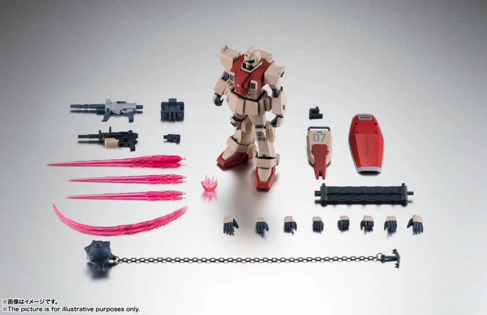 Landmark Replica Robot Spirits #R-295 RGM-79(G) GM Ground Type Ver. A.N.I.M.E. Action Figure