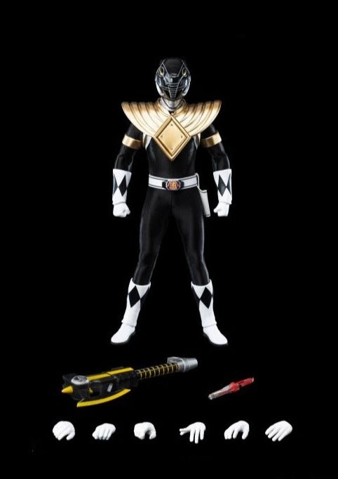 Hobbyist Community ThreeZero FigZero 1/6 Mighty Morphin Power Rangers Dragon Shield Black Ranger Sixth Scale Figure